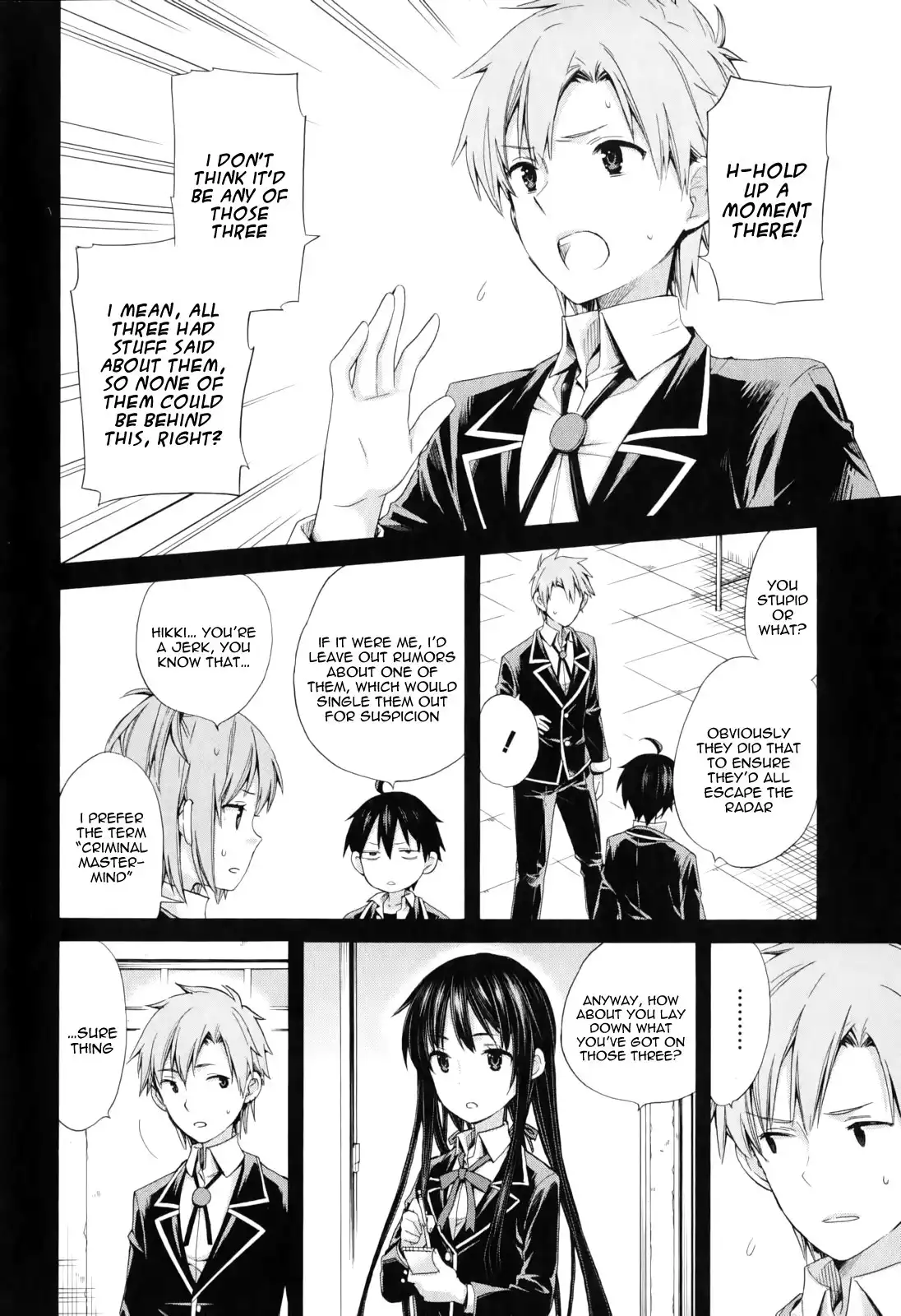 Yahari Ore no Seishun Love Come wa Machigatteiru. Chapter 9 4